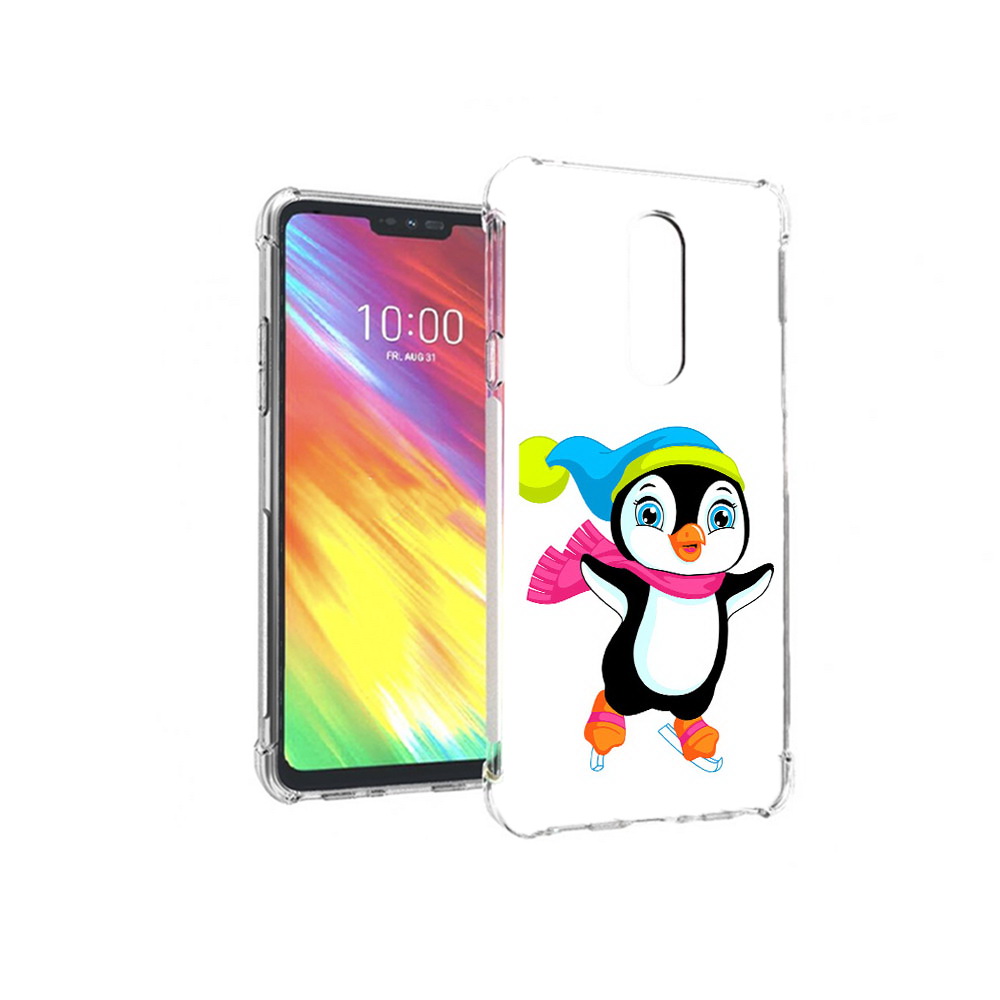 

Чехол MyPads Tocco для LG G7 пингвин на коньках (PT124618.72.540), Прозрачный, Tocco