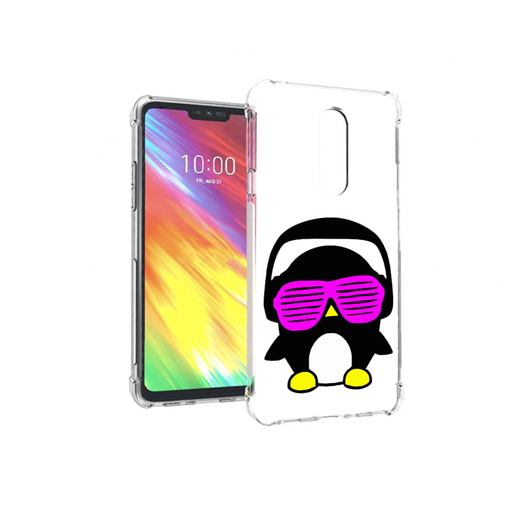 

Чехол MyPads Tocco для LG G7 пингвин (PT124618.72.541), Прозрачный, Tocco