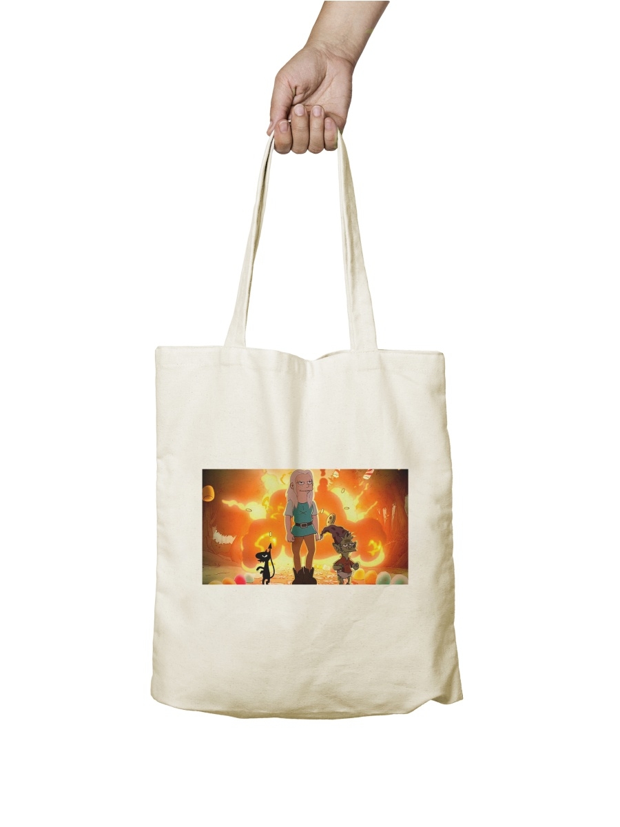 

Сумка-шоппер унисекс СувенирShop MURZ13, бежевый, MURZ13