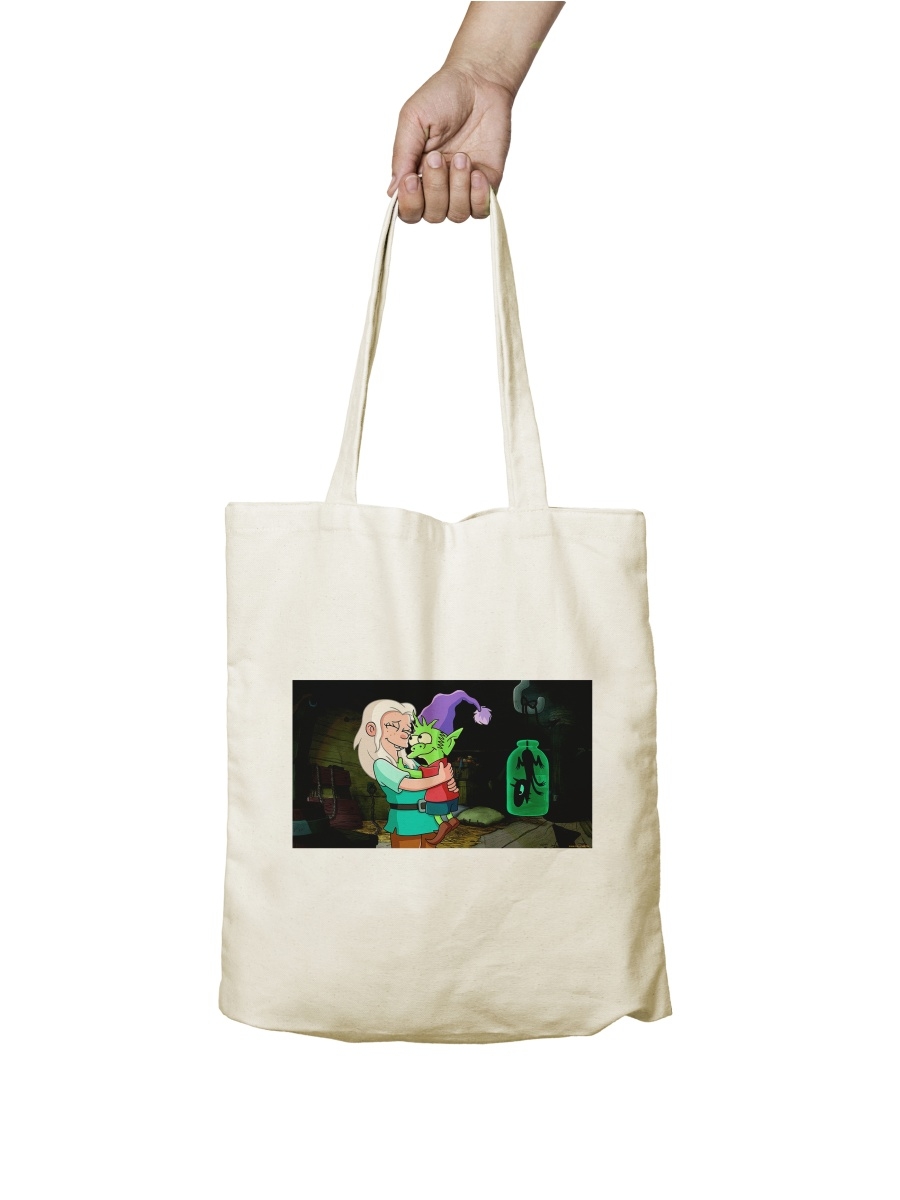 

Сумка-шоппер унисекс СувенирShop MURZ4, бежевый, MURZ4