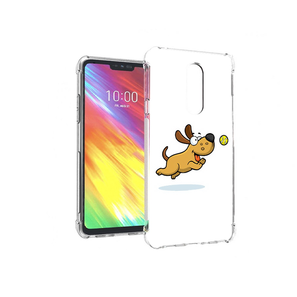 

Чехол MyPads Tocco для LG G7 пёсик (PT124618.72.563), Прозрачный, Tocco