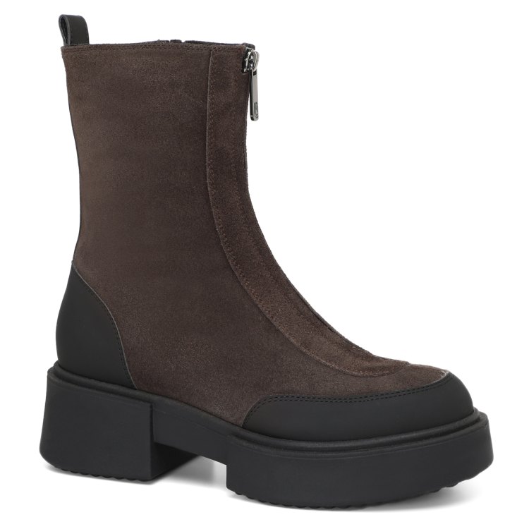 

Полусапоги женские Giovanni Fabiani Trend W23145 коричневые 37 EU, Коричневый, W23145