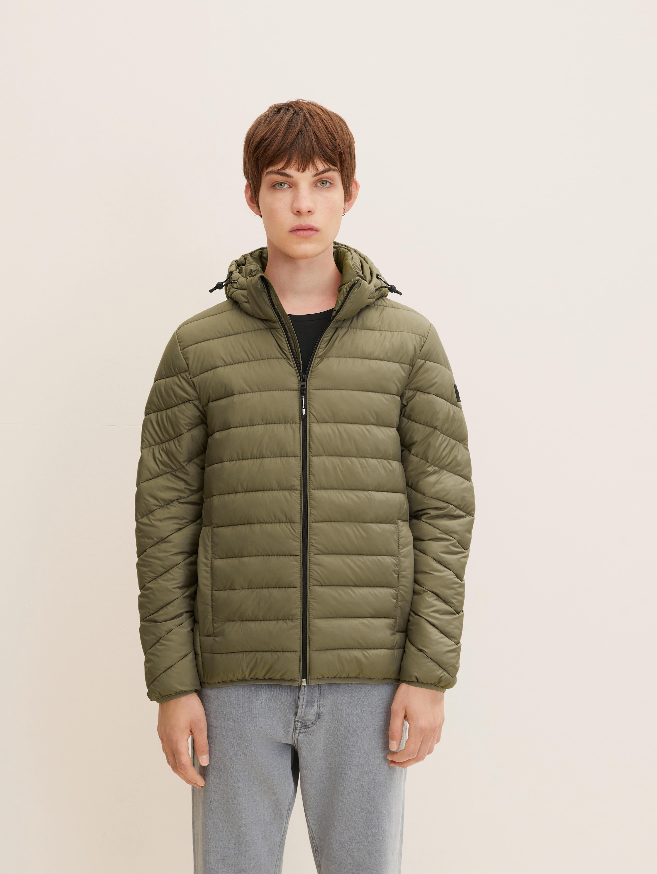 

Куртка мужская TOM TAILOR 1031780 зеленая L, 1031780
