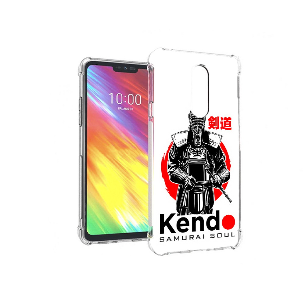 

Чехол MyPads Tocco для LG G7 рисованый самурай (PT124618.72.581), Прозрачный, Tocco