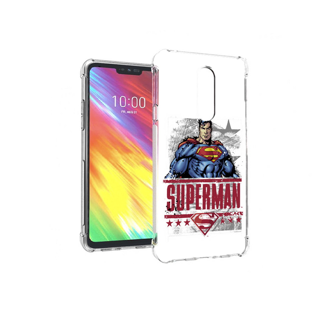 

Чехол MyPads Tocco для LG G7 рисунок супермен (PT124618.72.583), Прозрачный, Tocco