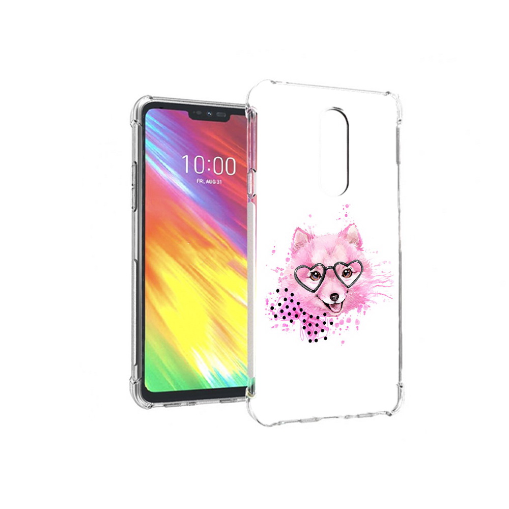 

Чехол MyPads Tocco для LG G7 розовый волченок (PT124618.72.585), Прозрачный, Tocco