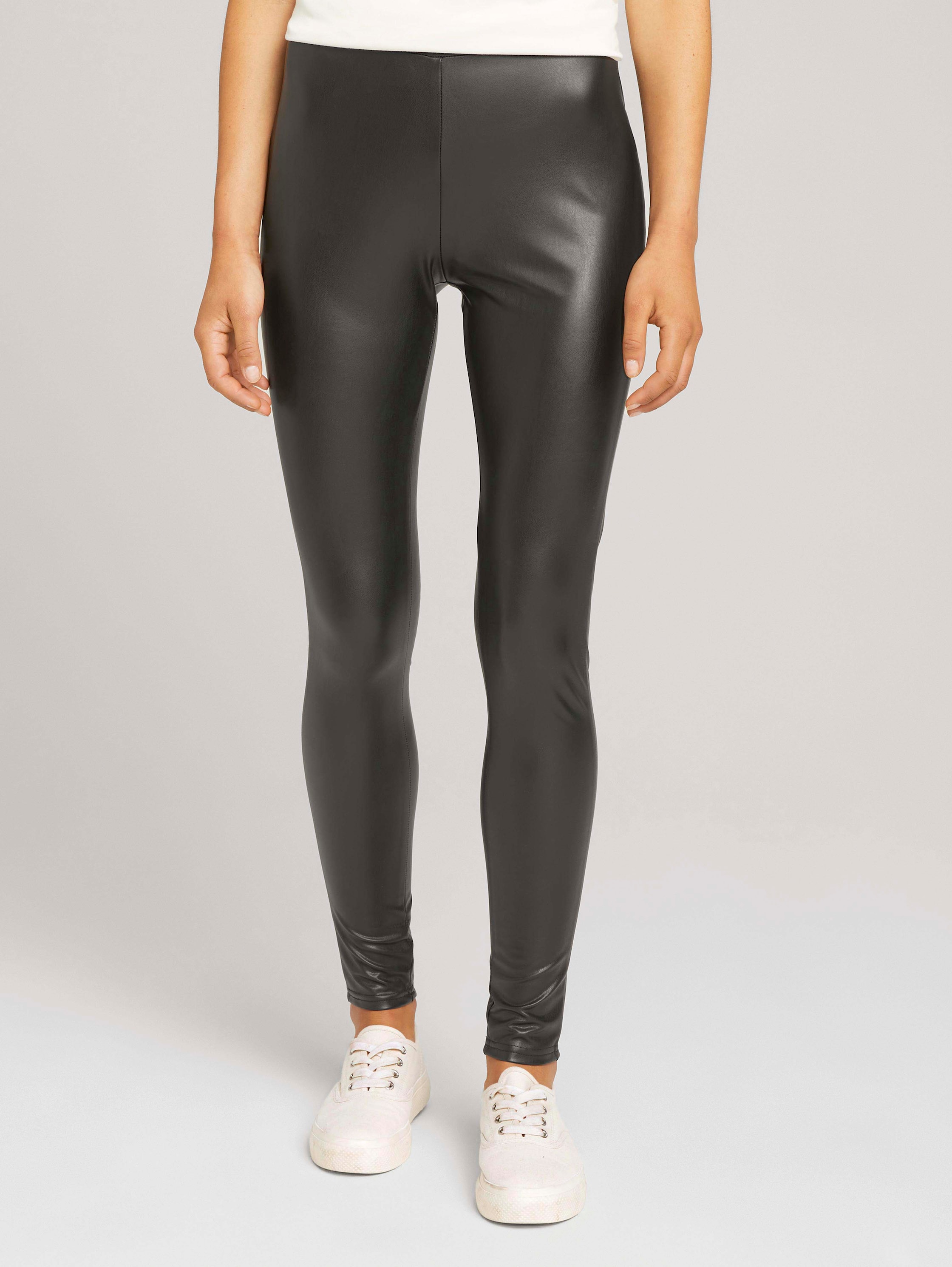 

Леггинсы женские TOM TAILOR 1027557 черные L, Черный, 1027557
