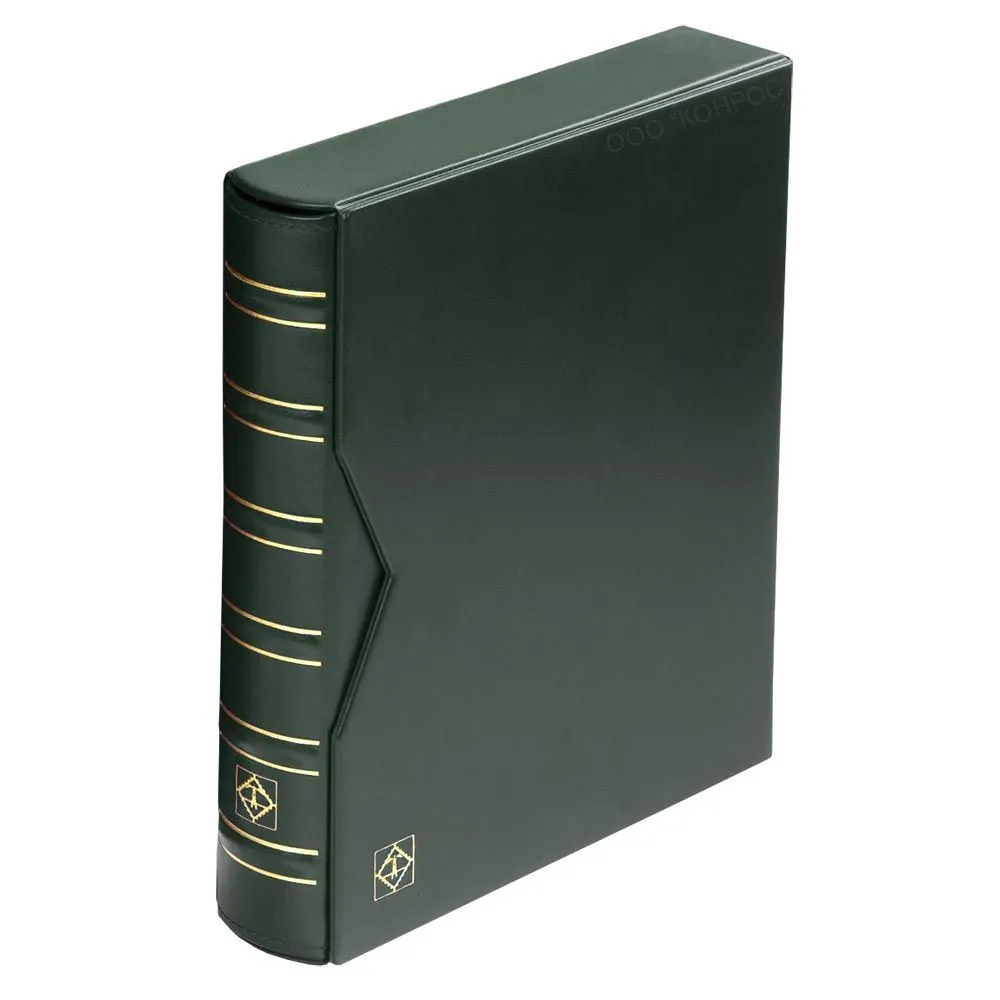 

Альбом Leuchtturm Vario Classic Binder для банкнот в футляре зеленый
