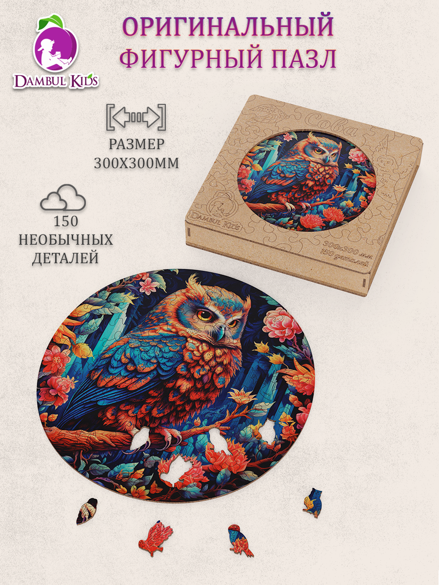 

Пазл Dambul-kids 150 элементов 30х30см