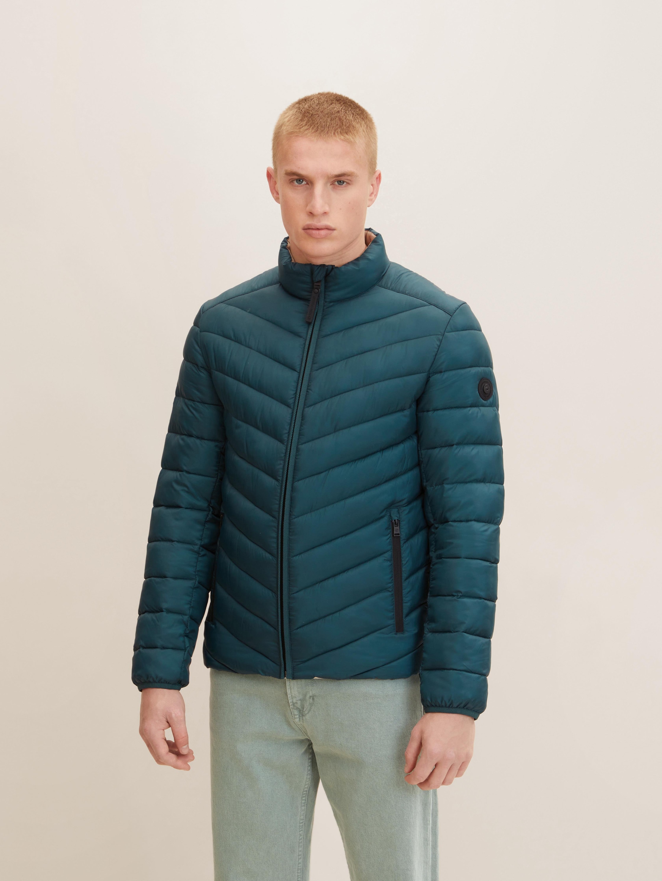 

Куртка мужская TOM TAILOR 1031474 зеленая L, 1031474