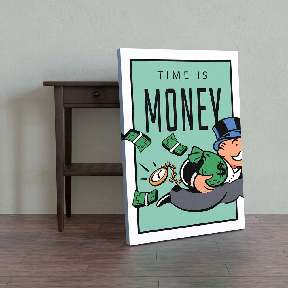 

Картина Red Panda Time Is Money40х60