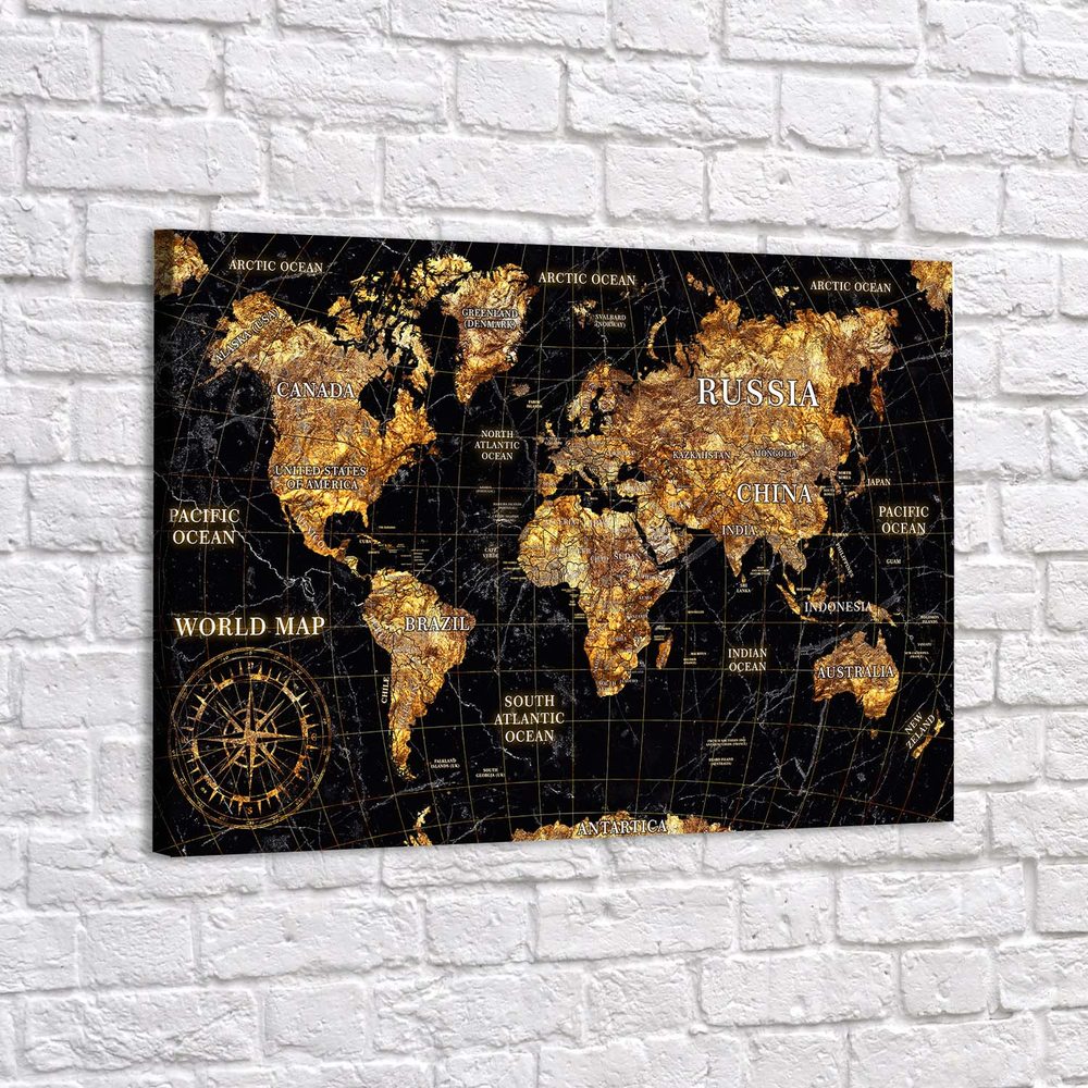 

Картина Red Panda Gold Map40х60