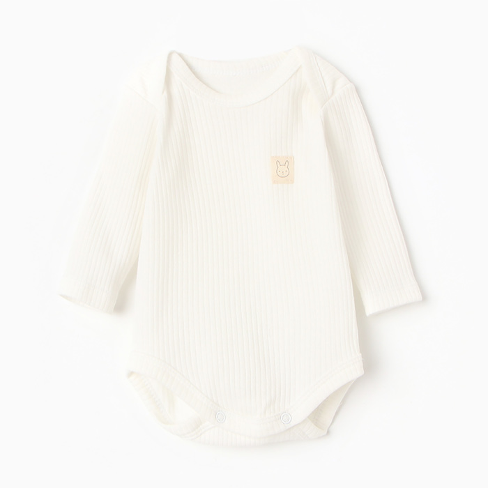 

Боди детское Крошка Я BASIC LINE, белый, 68, BASIC LINE