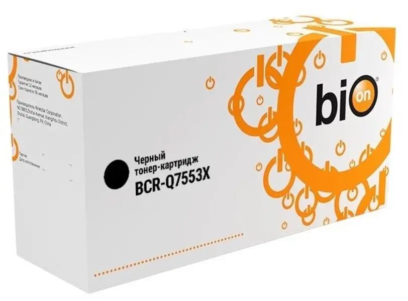 

Картридж для лазерного принтера Bion (BCR-Q7553X) черный, совместимый