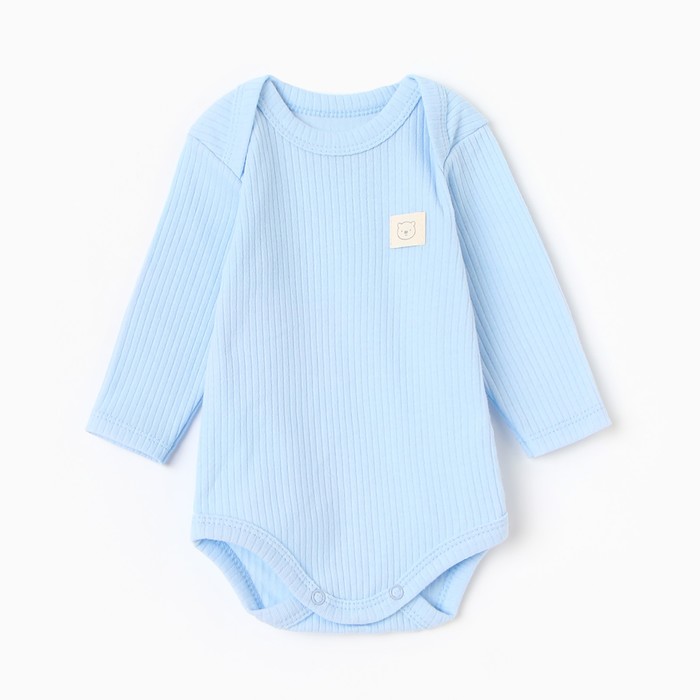 

Боди детское Крошка Я BASIC LINE, Голубой, 92, BASIC LINE