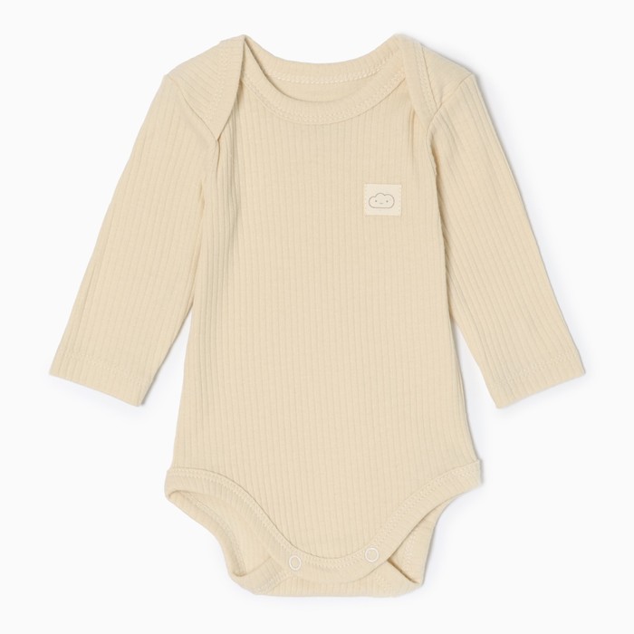 

Боди детское Крошка Я BASIC LINE, Бежевый, 86, BASIC LINE