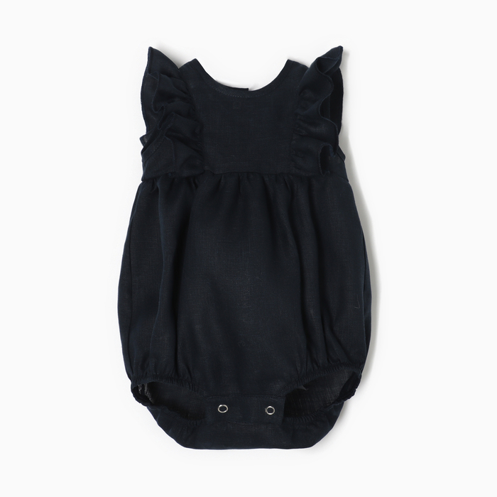 

Боди детское Крошка Я Linen, синий, 68, Linen