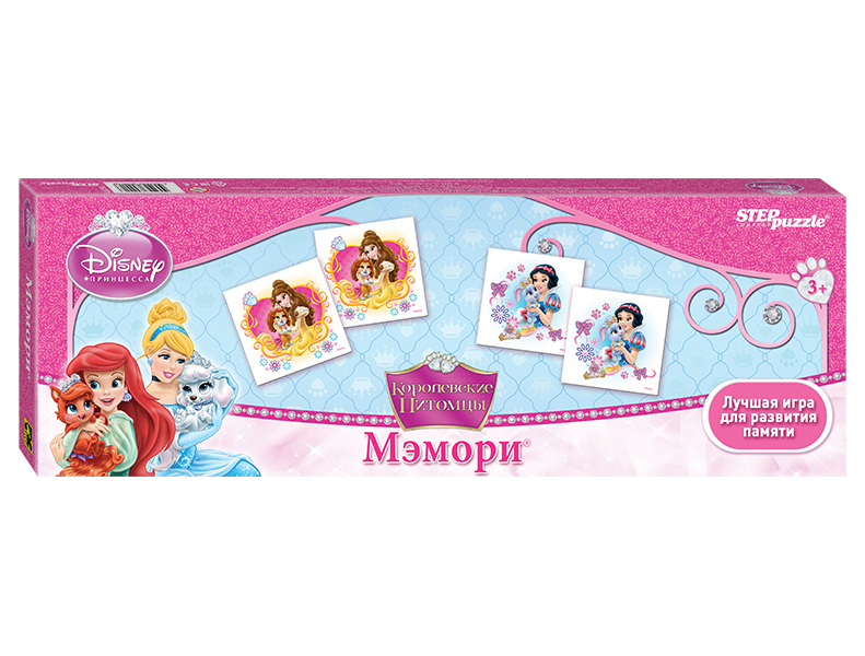 

Игра Step Puzzle Memory Принцессы, 72 карточки 80201