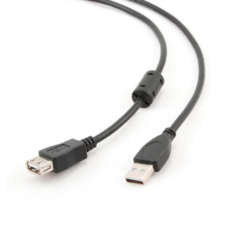 

Удлинитель Bion USB A - USB A вилка-розетка 3м (BXP-CCF-USB2-AMAF-030) черный