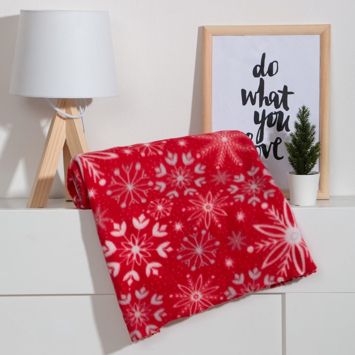 

Плед Экономь и Я Снежинки 150x200 , пл.160 г/м2, 100% п/э, Рисунок