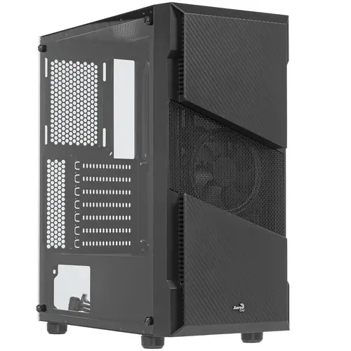 

Корпус компьютерный AeroCool Menace Saturn (Menace Saturn FRGB-G-BK-v1) черный, Menace Saturn