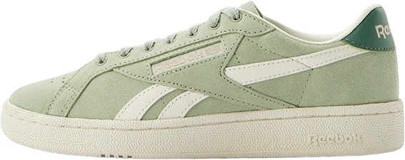 

Кеды унисекс Reebok Club Classic Grounds зеленые 12 US, Зеленый, Club Classic Grounds