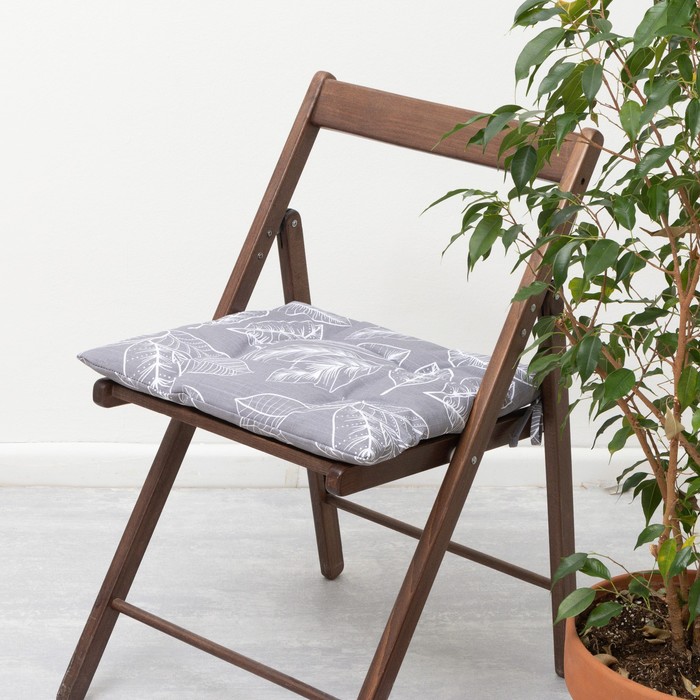 

Сидушка на стул Этель Ease 42х42 , 100% хл, репс 210 г/м2, Разноцветный, Kitchen