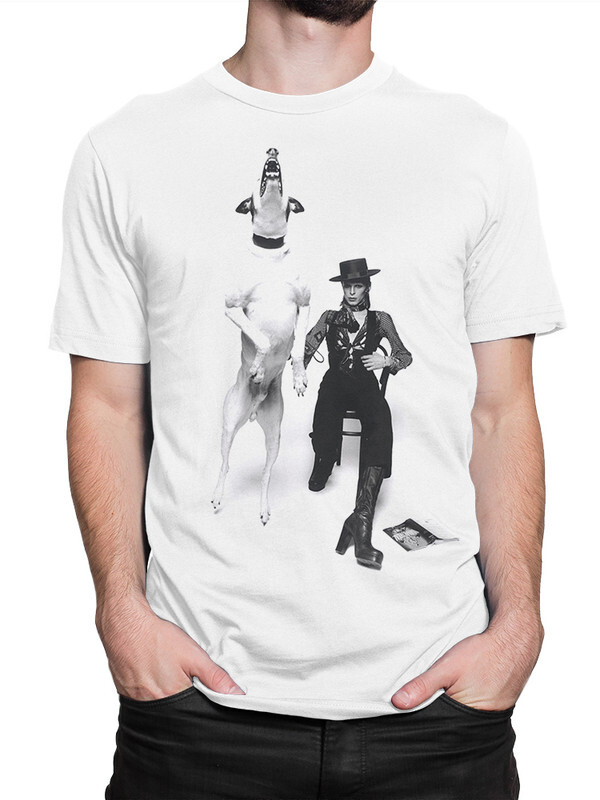 

Футболка мужская Dream Shirts Дэвид Боуи белая XS, Дэвид Боуи