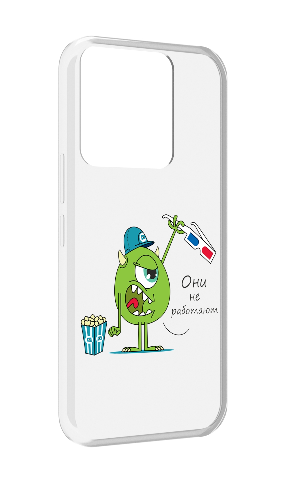 

Чехол MyPads Очки не работают для Tecno Spark Go 2022 / Tecno Spark 8C, Прозрачный, Tocco