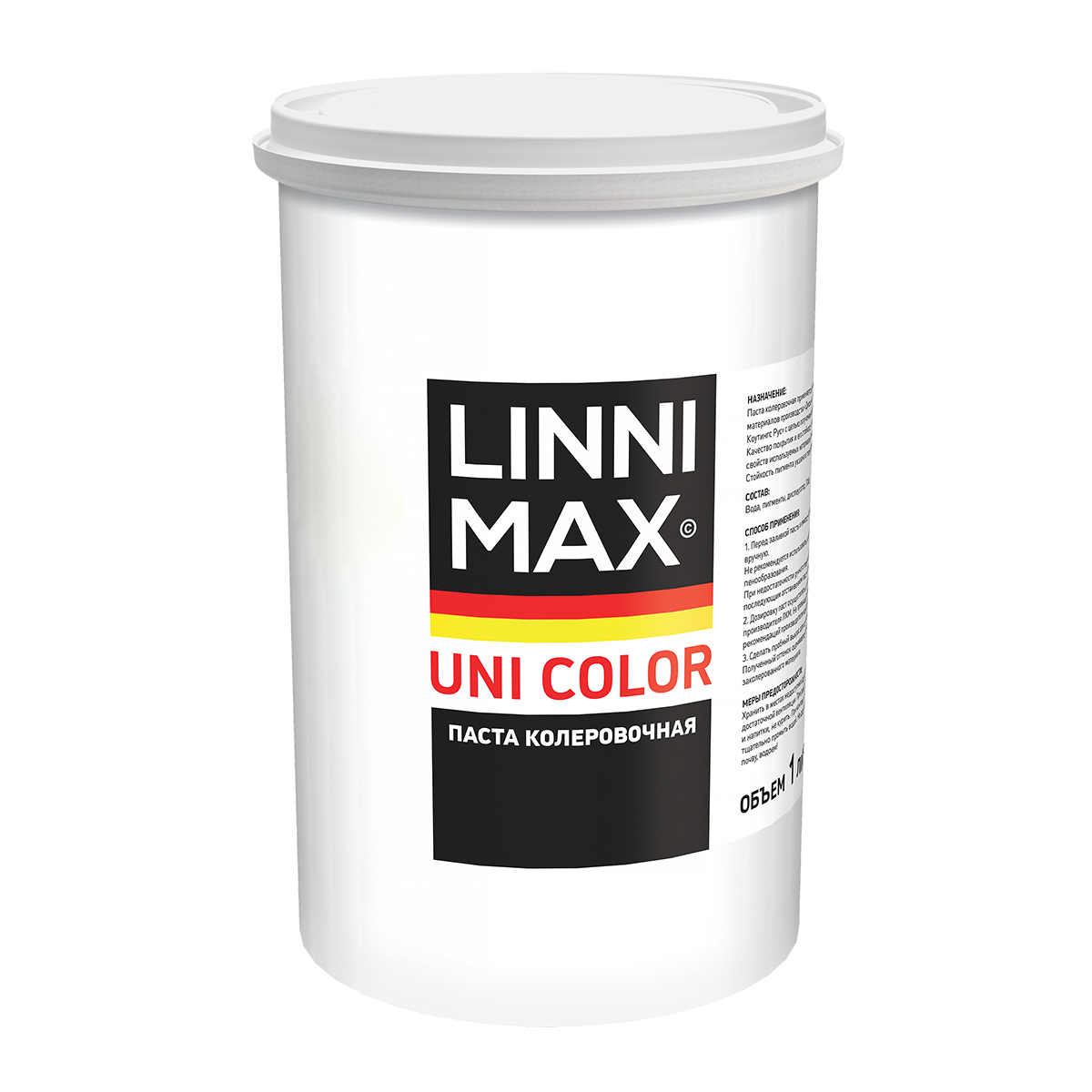 Колеровочная паста Linnimax Uni Color 71 Oxidgelb, 1 л