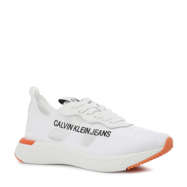 фото Кроссовки женские calvin klein jeans yw0yw00261 белые 36 eu