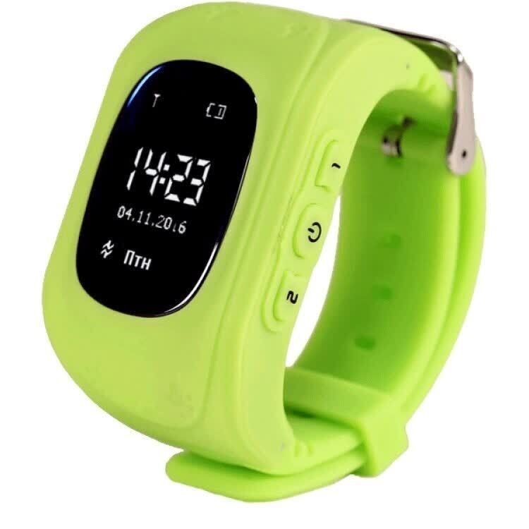 Детские часы Smart Baby Watch Q50, Зеленые/Q50З