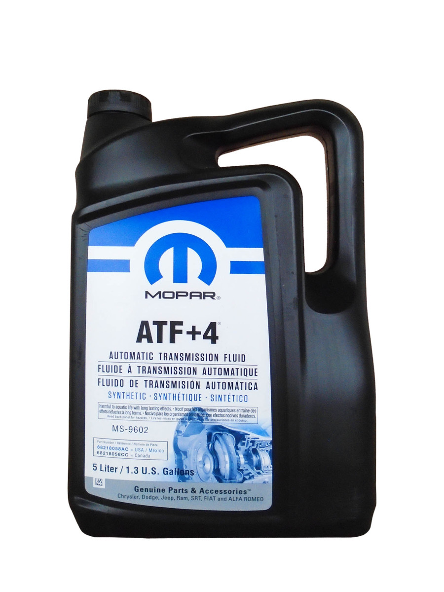 Трансмиссионное масло MOPAR ATF+4 (68218058AA) (5л)