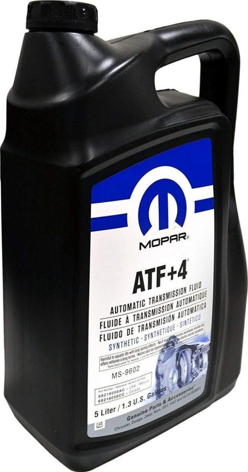 фото Трансмиссионное масло mopar atf+4 (68218058aa) (5л) chrysler