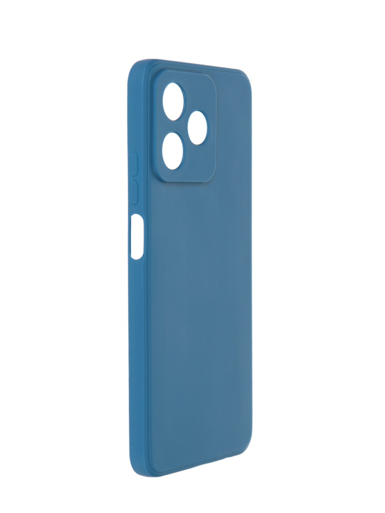 

Чехол Zibelino Soft Matte для Realme C53/C51/Narzo N53 Blue ZSMF-RLM-C53-BLU, Синий, Soft Matte