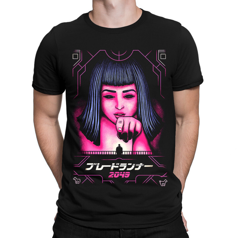 

Футболка мужская Dream Shirts Бегущий по лезвию 2049 999922222 черная L, Бегущий по лезвию 2049 999922222