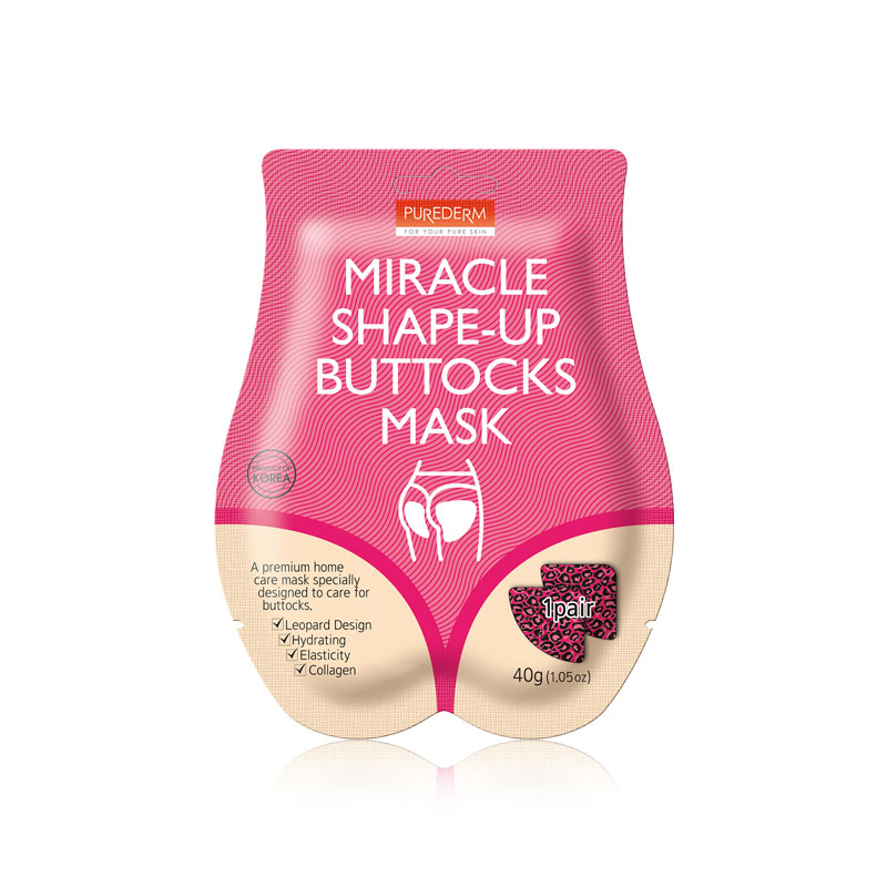 фото Укрепляющая маска для ягодиц purederm miracle shape-up buttocks mask 3 шт