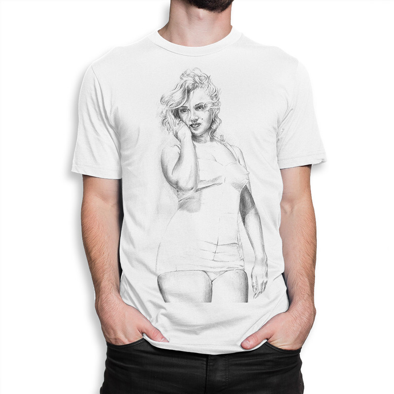 

Футболка мужская Dream Shirts Мэрилин Монро 999924222 белая 3XL, Мэрилин Монро 999924222