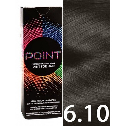 фото Крем-краска point для волос 6.10