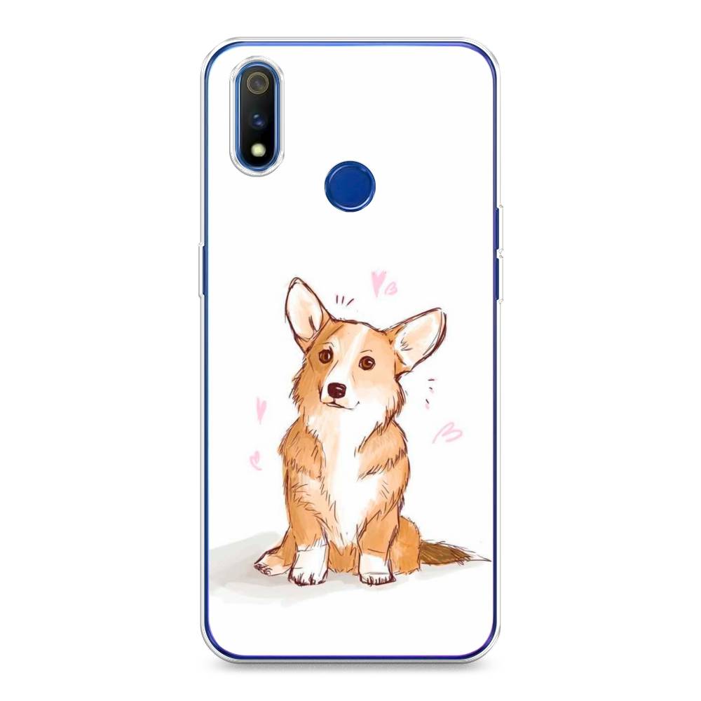 

Чехол Awog на Realme 3 Pro "Корги любовь", Разноцветный, 251250-1