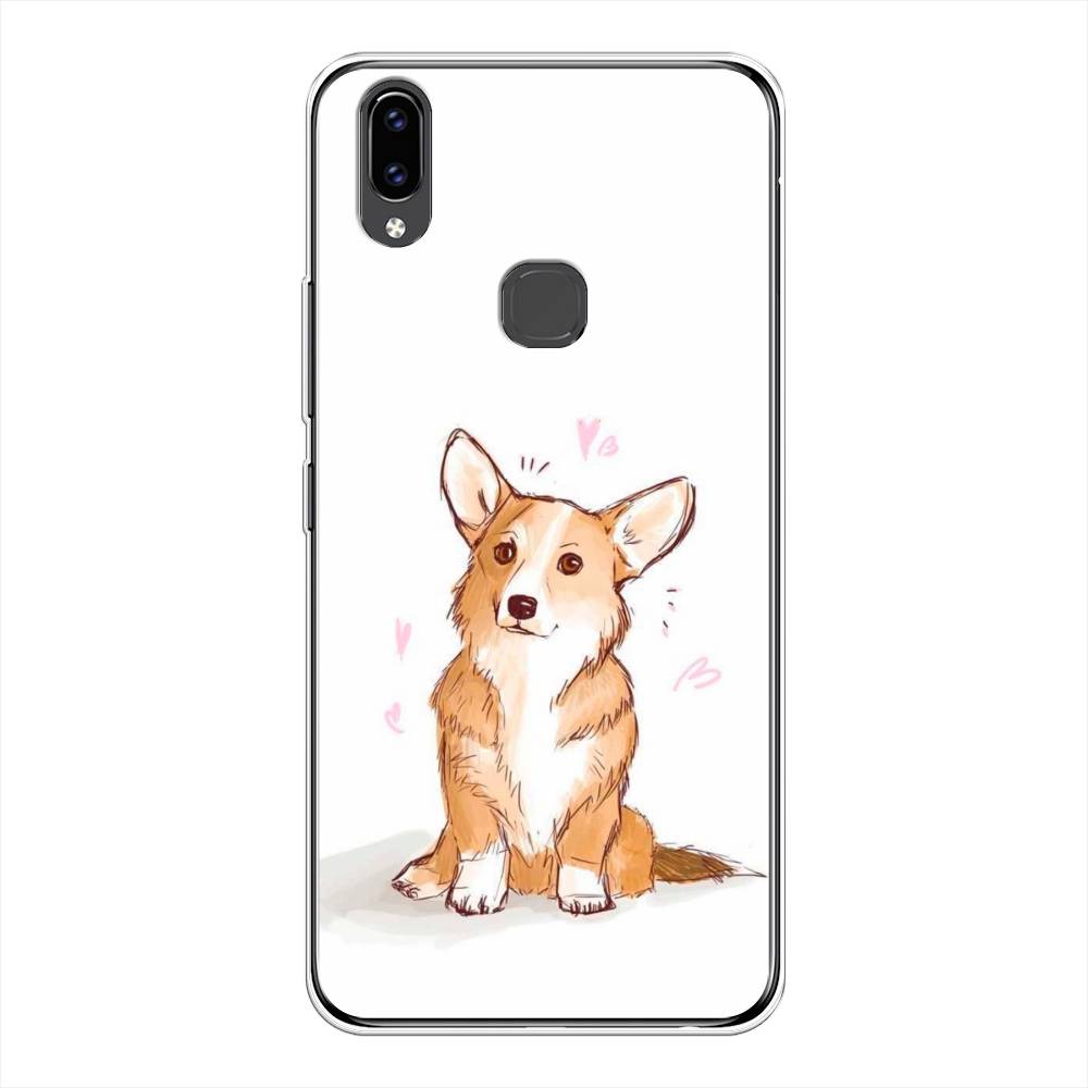 

Чехол Awog на Vivo V9 "Корги любовь", Разноцветный, 260150-1