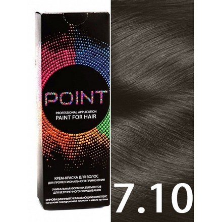 фото Крем-краска point для волос 7.10