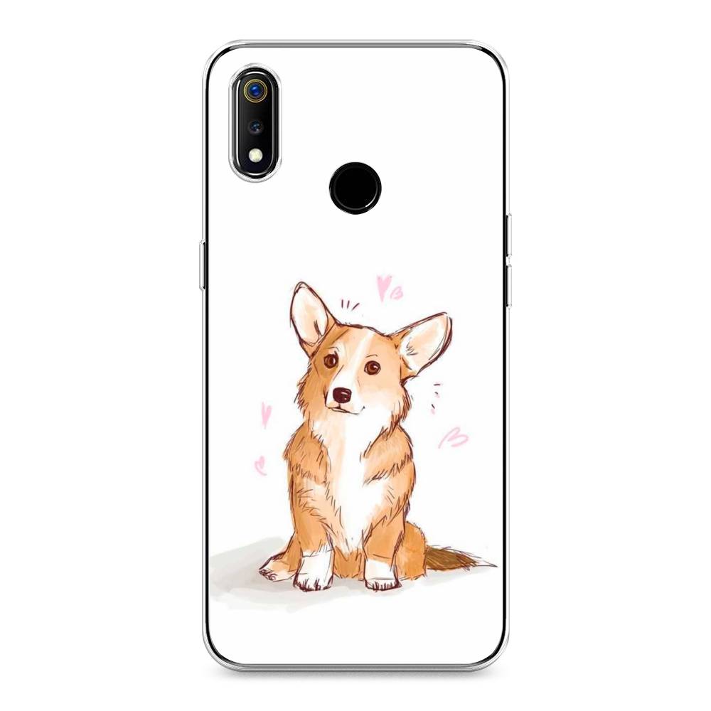 

Чехол Awog на Realme 3 "Корги любовь", Разноцветный, 251050-1
