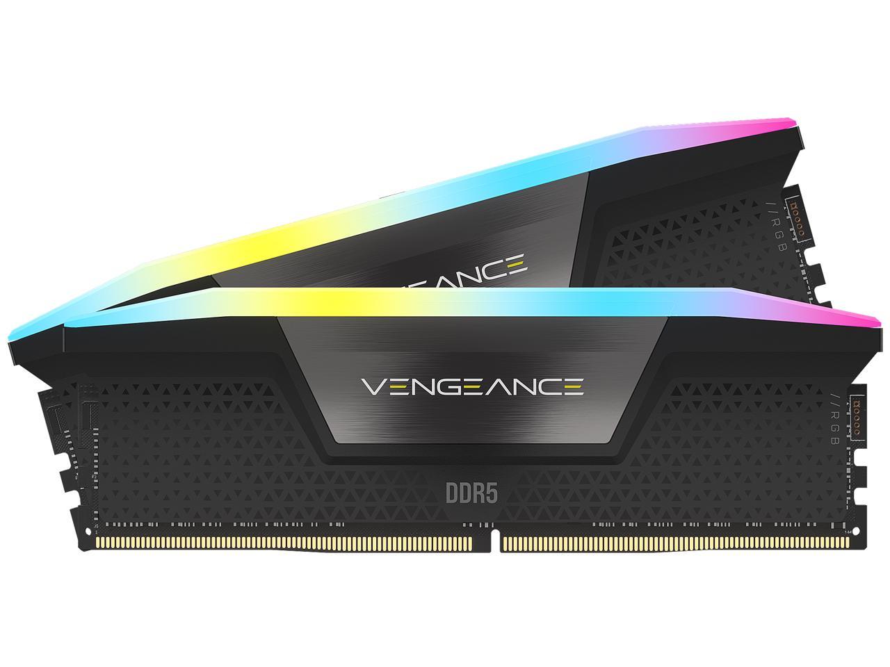 Оперативная память Corsair Vengeance RGB (CMH64GX5M2B6400C32) DDR5 2x32Gb 6400MHz