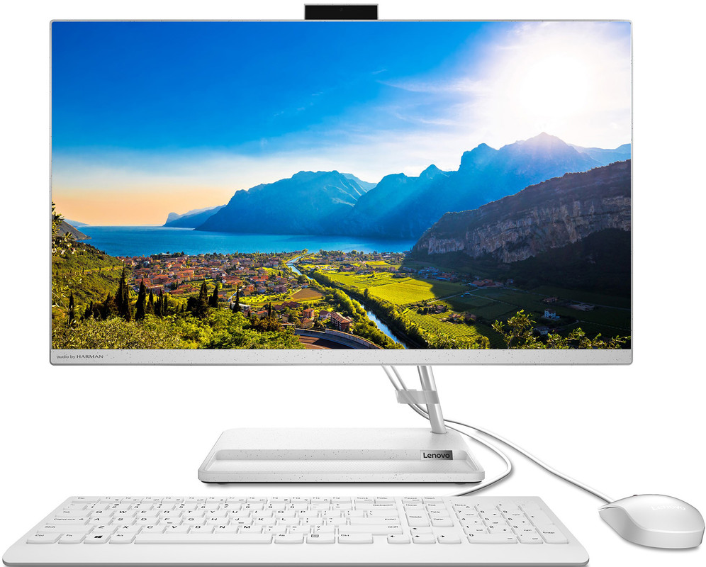 фото Моноблок lenovo ideacentre aio 3 (f0g100csrk), белый