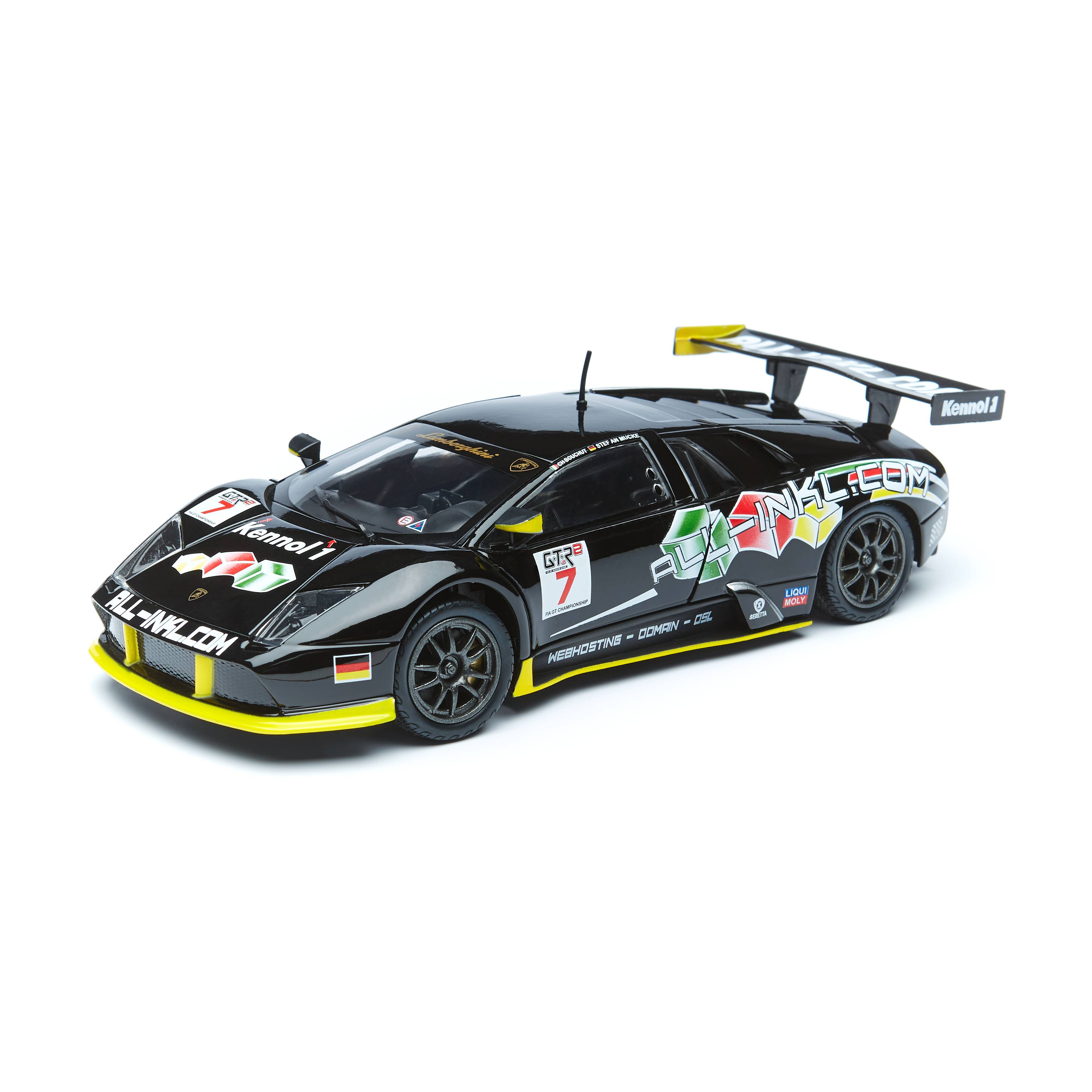 фото Bburago машинка металлическая ралли lamborghini murcielago fia gt, 1:24 18-28001