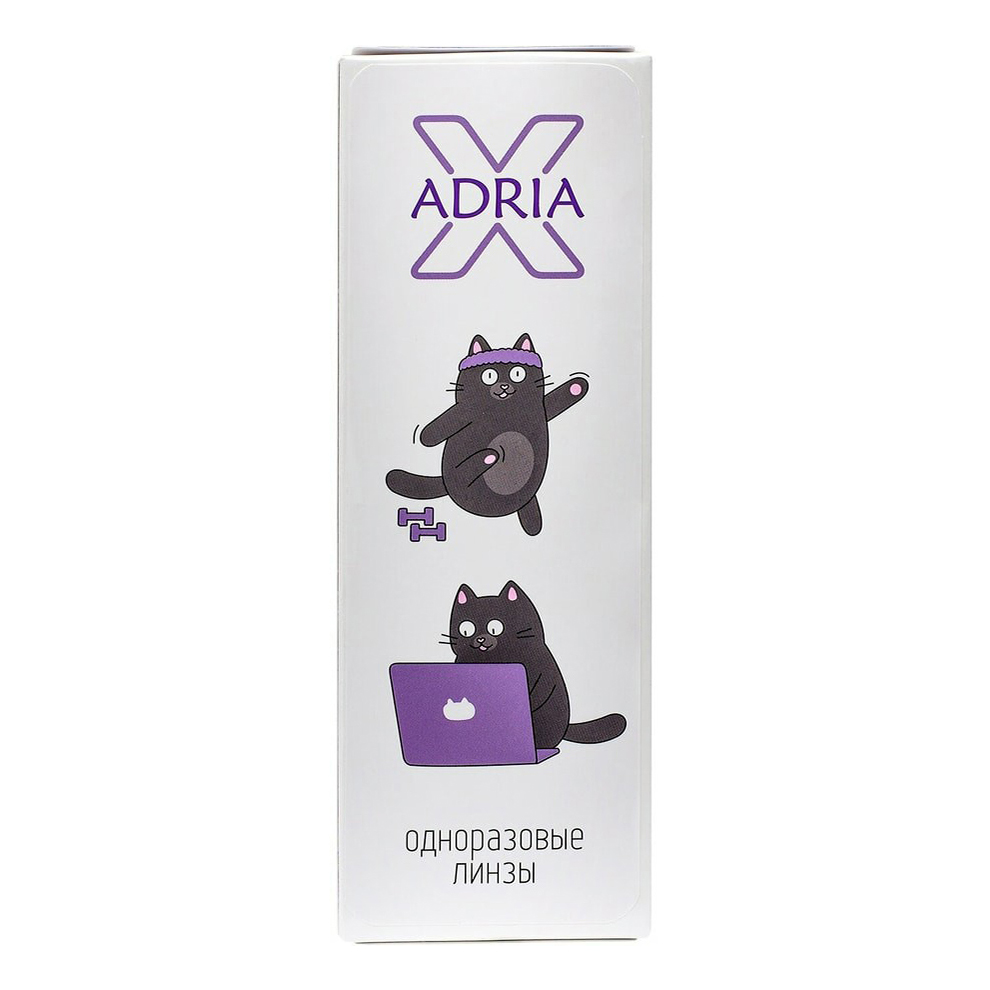

Контактные линзы Adria X однодневные R 8,6 D -1,50 30 шт.