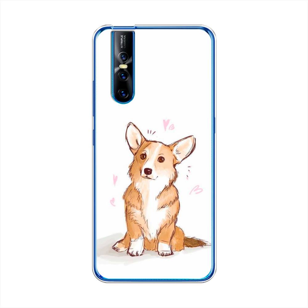 

Чехол Awog на Vivo V15 Pro "Корги любовь", Разноцветный, 261150-1