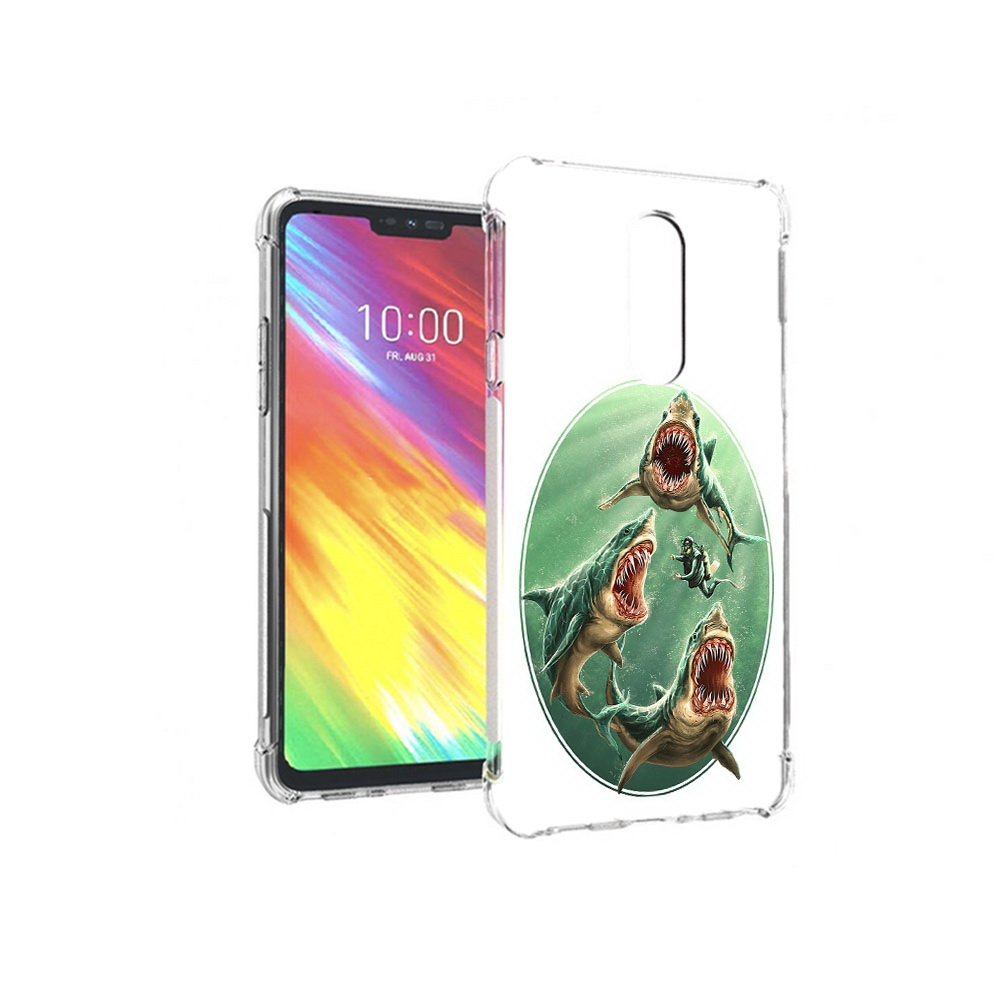 

Чехол MyPads Tocco для LG G7 синяя бездна (PT124618.72.600), Прозрачный, Tocco