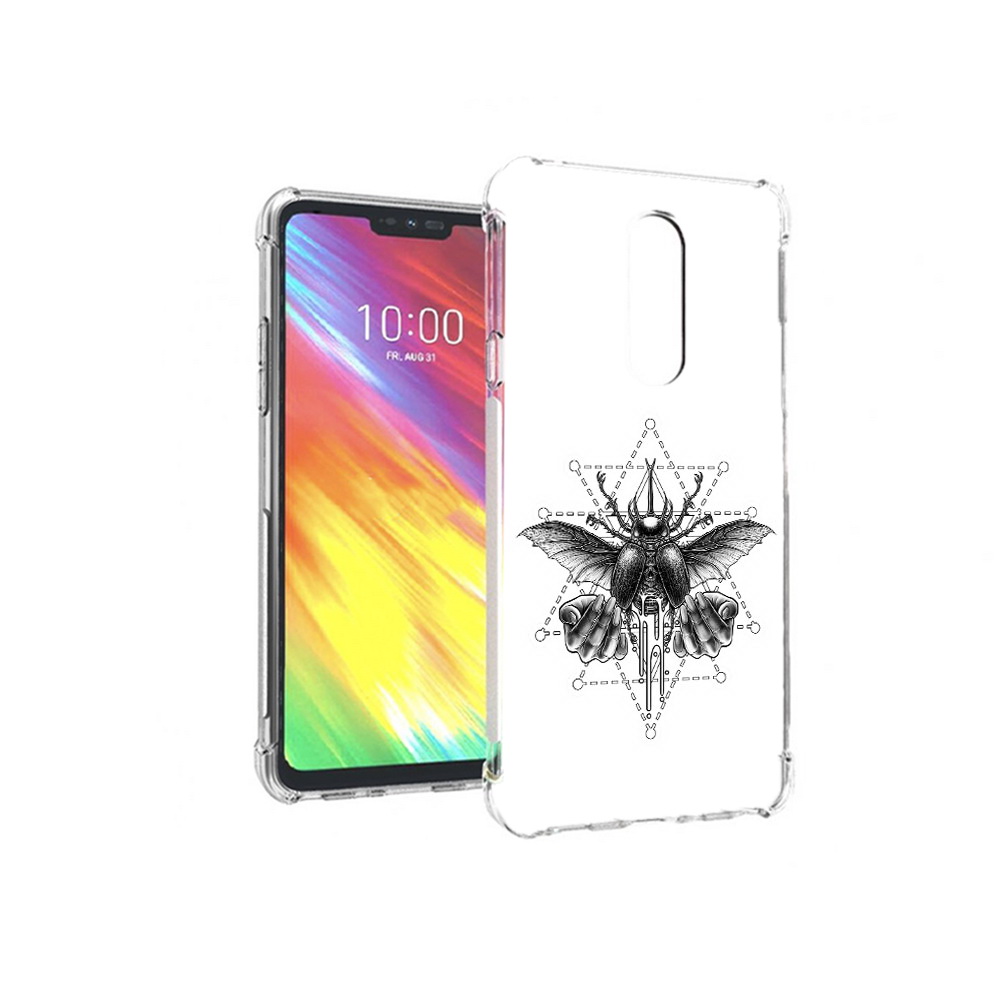 

Чехол MyPads Tocco для LG G7 скарабей (PT124618.72.601), Прозрачный, Tocco